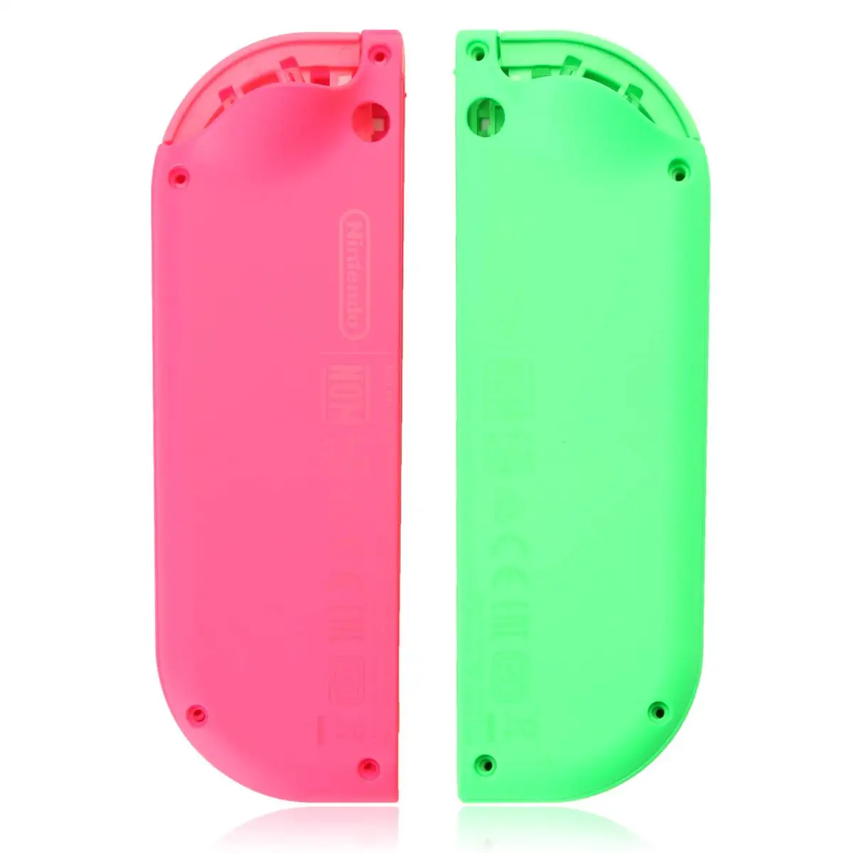 Сменный корпус, Жесткий Чехол для кожи, чехол для переключателя NS Joy-Cons контроллер, зеленая крышка лицевой панели для ремонта joycon