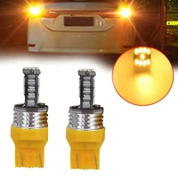 2%c3%97 car t20 led amber canbus 7440 turn signal light wy21w bulb tail light 45smd signal indicator lamp warning tail light