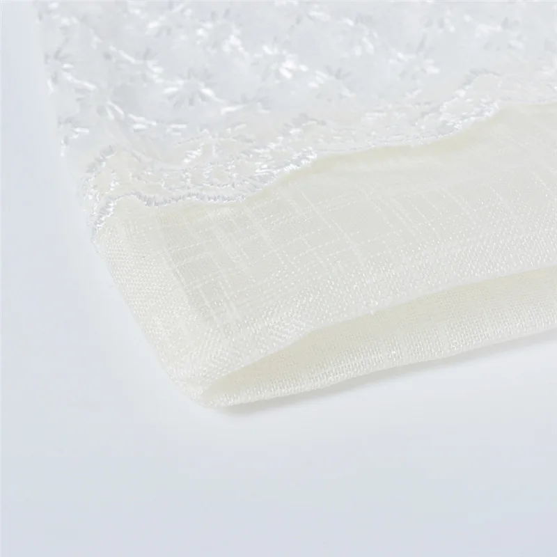 Creative 10PCS 10x14cm White Lace Flower Organza Drawstring Bags Pouches Jewelry Wedding Gift | Украшения и аксессуары