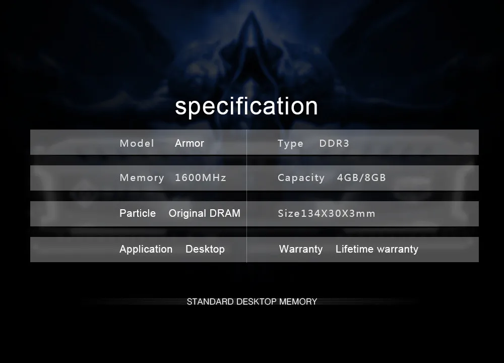 Reeinno оперативная память ddr3 4 ГБ/8 ГБ 1600 МГц двухканальная память для настольного компьютера 1,5 V NON-ECC 12800 МБ/с. 240pin пожизненная гарантия для Intel и AMD