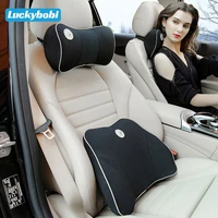 car pillows 3d memory foam warm car neck pillow office car seat cushion universal lumbar back seat support auto car accessories