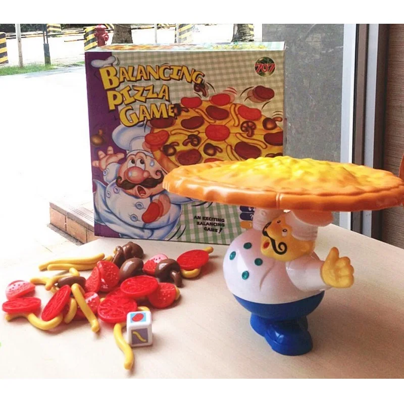 Fly AC Toy Pizza Balance Game Забавные вечерние Семейные игры для возраста 3 и выше|Игры