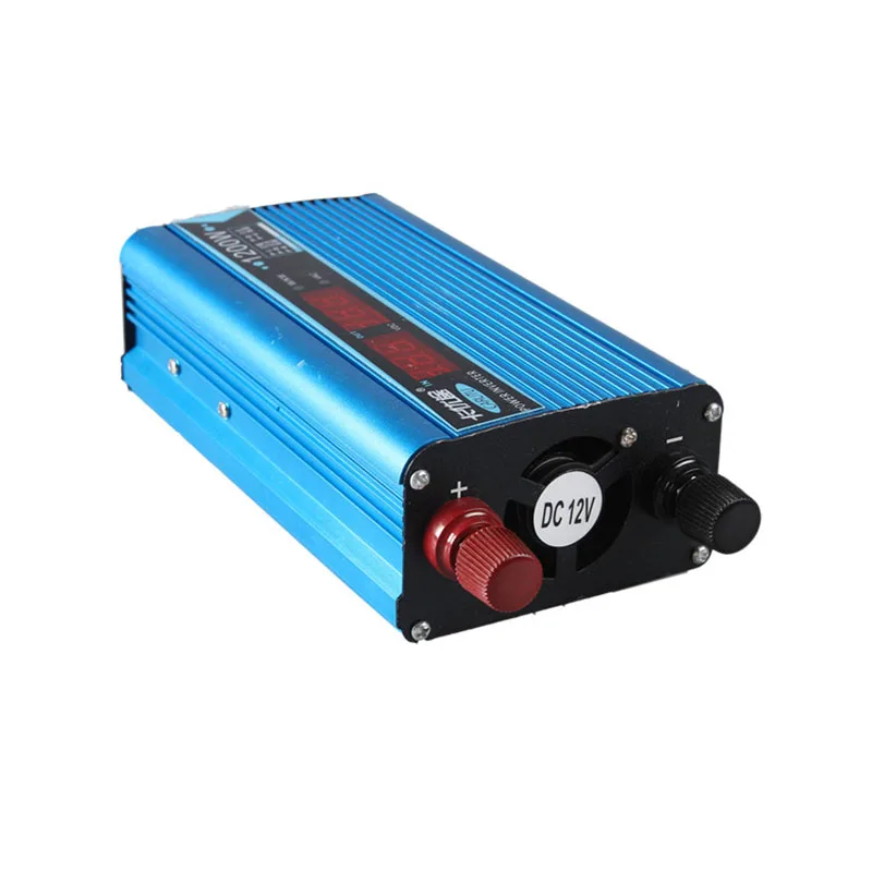 12VDC to 110VAC inverter for Car Power converter 600 Watt car power with USB charger battery clips tablet Laptop | Обустройство дома