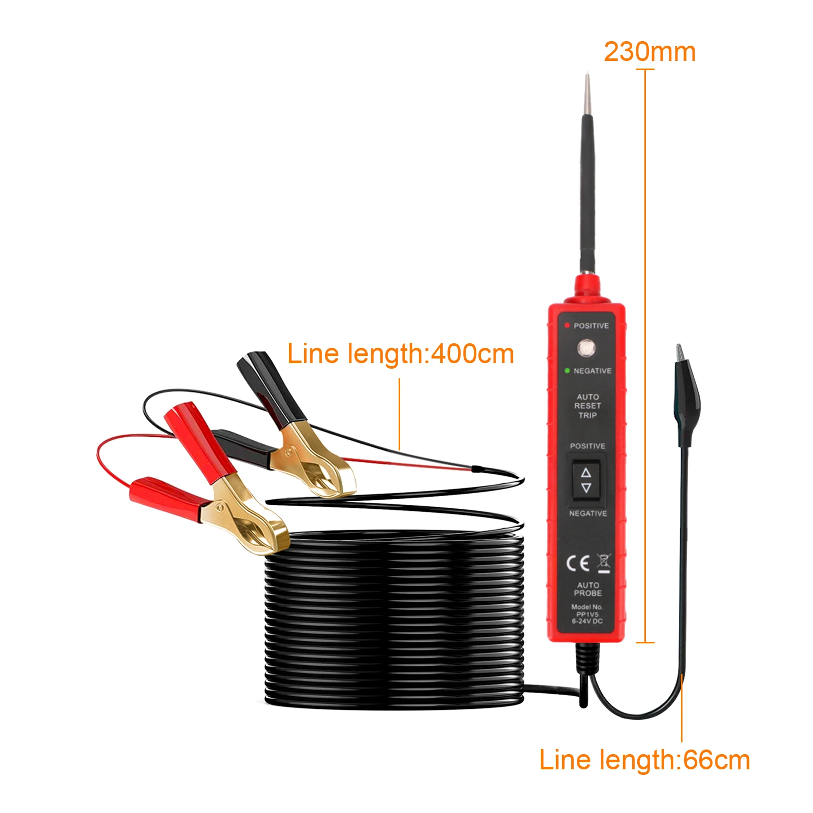 Electrical System Diagnostic Tool LED Light Voltage Test Power Probe Pen Auto Scan Car Circuit Tester |