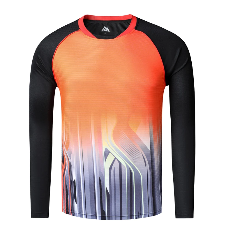 2021 Quickly-dry tennis Long-sleeve T-shirts Men Women,Shirt pants Badminton ,Table Tennis Jersey Male,Runnig  Sports Shirt