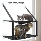 Милое окно, кровать-гамак для кошки, удобное сиденье для питомца, подставка для кровати 20 кг Товары для питомцев