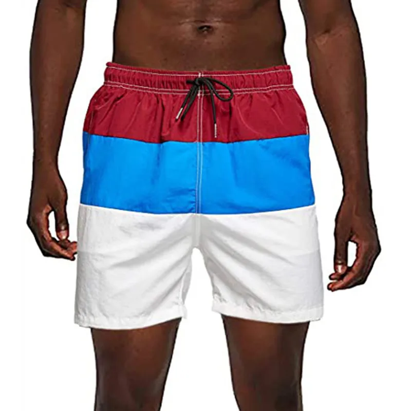 

2021 New Casual Sport Shorts Men's Fitness Quick Dry Pants Male Summer Brand Loose Breathable Surffing Shorts Beach Swim Trunks