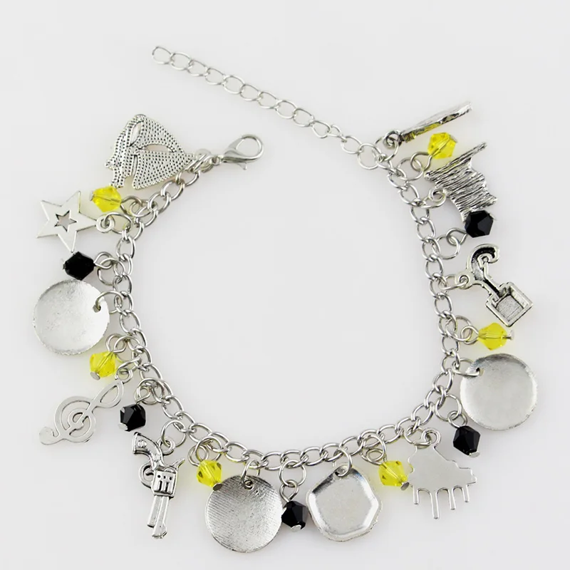 Музыкальный браслет с изображением музыкальной звезды пистолета музыкального