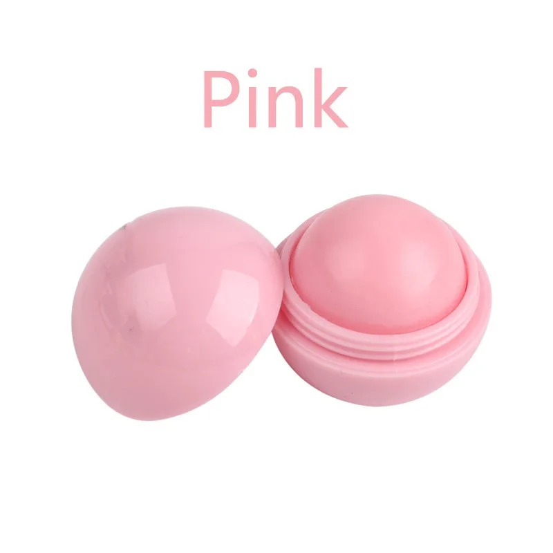 1PC Natural Plant Lip Balm Cute Makeup Women Long Lasting Nutritious Winter Protect Lips Cosmetics Ball Shaped |
