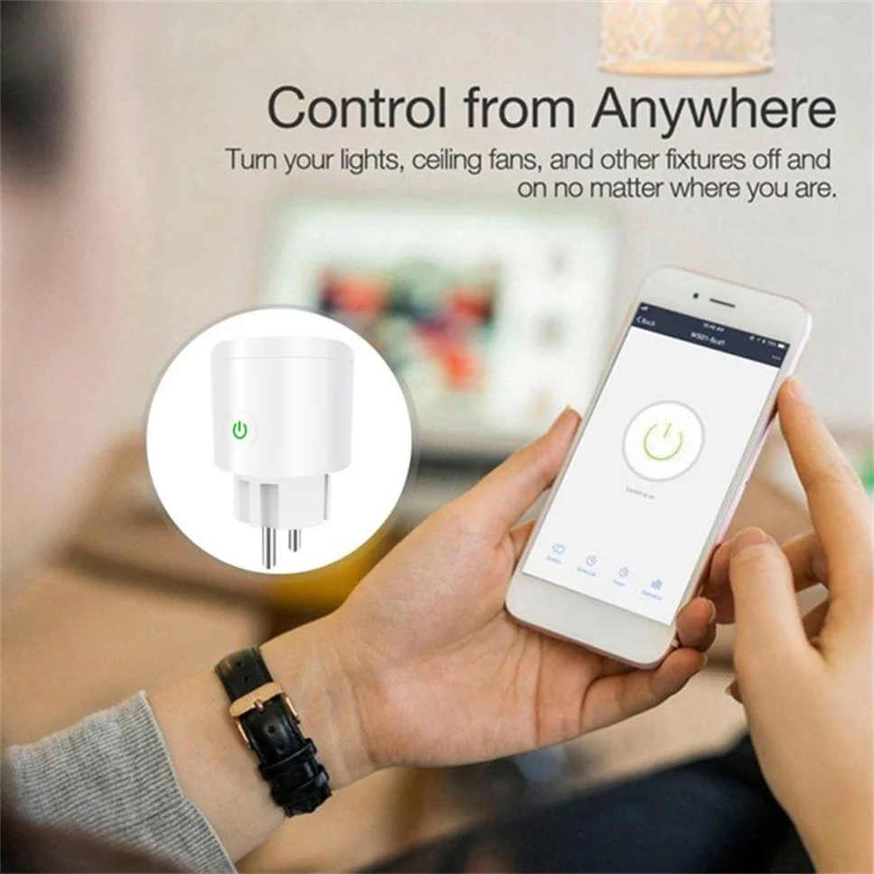 ZUCZUG EU/US Wi-Fi беспроводная Удаленная умная розетка для Alexa Google Home IFTTT Голосовое управление разъем питания Retardant PC умная розетка