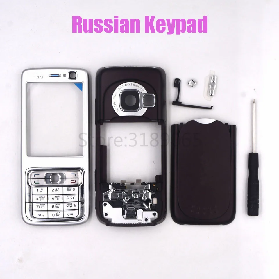 Новый оригинальный чехол для сотового телефона Nokia N73 с динамиком и портом