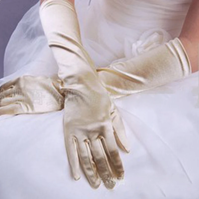 Винтажная Женская Элегантность Сплошной цвет Пром стрейч Хэллоуин атласная