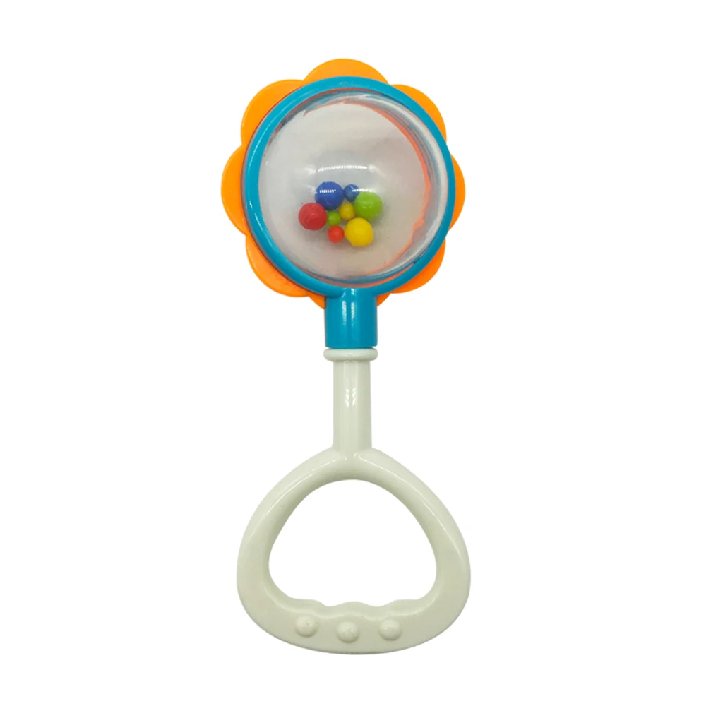

Baby Toys Plastic Hand Jingle Shaking Bell Lovely Hand Shake Bell Ring 5PCS Baby Rattles Toys Newborn 0-12 Months Rustling Toys