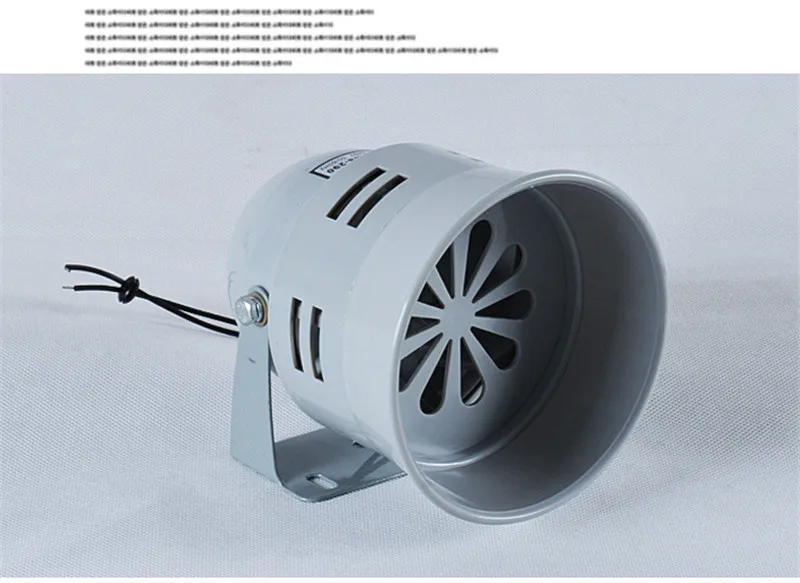 220VAC 110VAC 12VDC 24VDC Red Mini Plastic Motor Siren Industrial Alarm Sound electrical guard against theft MS-290 | Лампы и