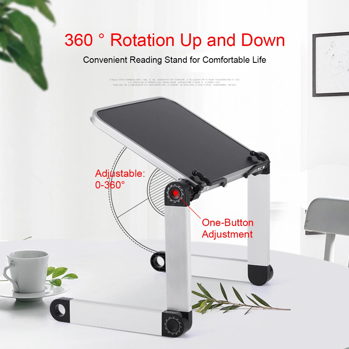 Портативная подставка для чтения Регулируемый книжный держатель книжная полка