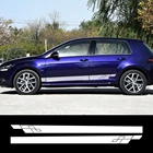 2021 автомобильные наклейки, спортивные полосы, боковые двери, декоративные наклейки для Volkswagen POLO GOLF Audi BMW Ford Honda Toyota, аксессуары для тюнинга