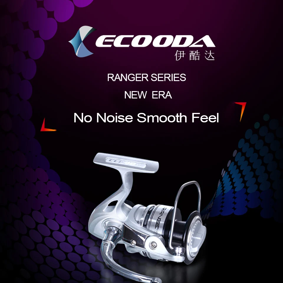 ECOODA ERS спиннинг Fihsing катушка CNC Обработанные морские рыболовные