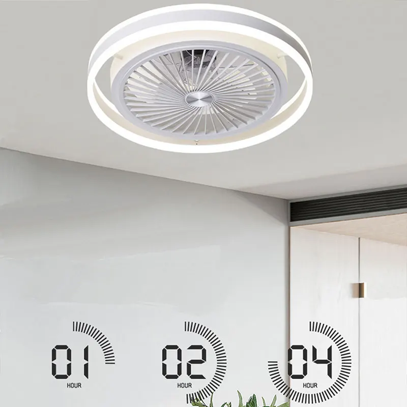 Потолосветильник вентилятор 6 скоростей с светодиодный-подсветильник кой для