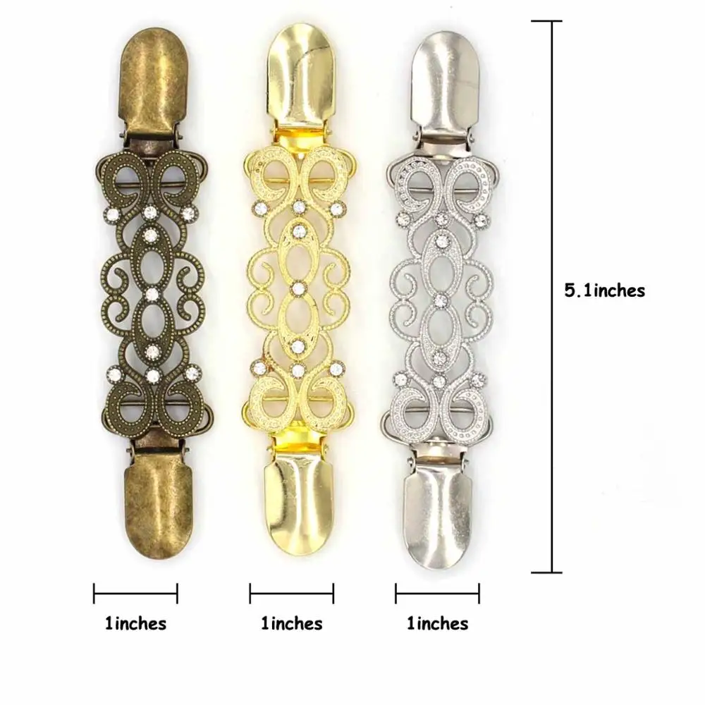 ASHMITA свитер шаль клипсы платья кардиган воротник брошь застежка винтажные