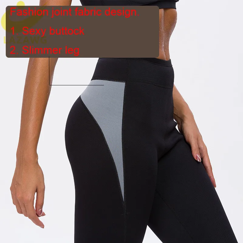 Женские утягивающие неопреновые Брюки для похудения с боковым карманом|Топы| |