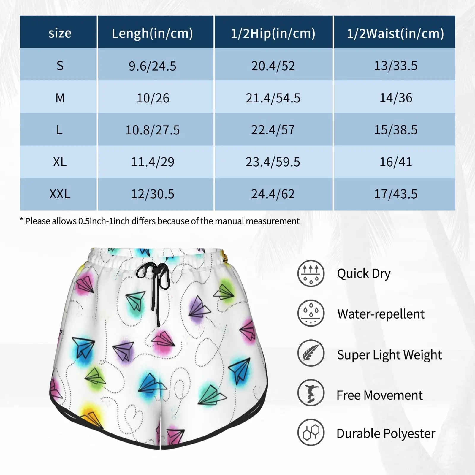 

Paper Airplanes Swim Shorts 2000 Beach Shorts Plane Paper Paper Airplane Origami Splat Splatter Spray Paint