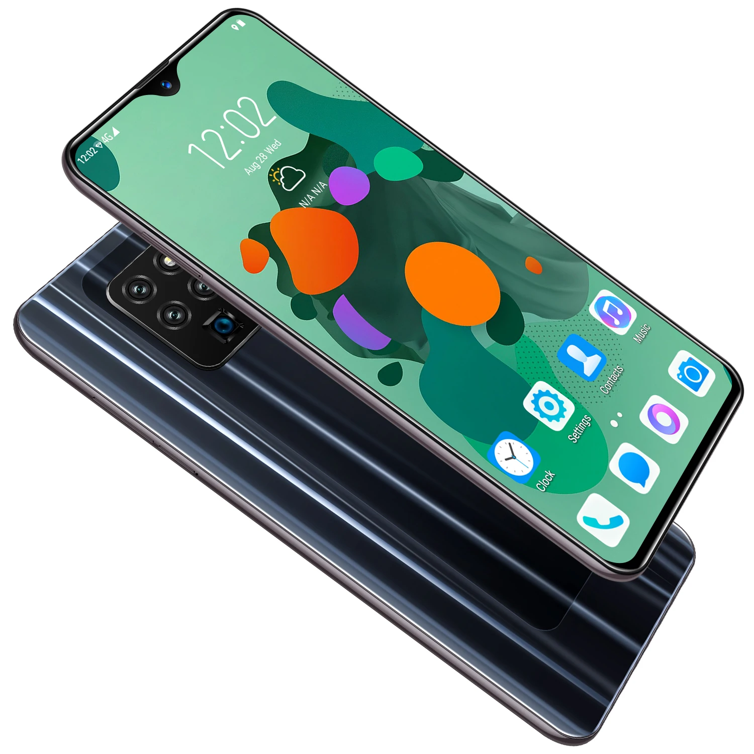 Cectdigi mate 35 3D стеклянная задняя крышка 5MP 2MP 6,3 дюймов 3000 мАч Android 5,1 2G+ 16GQuad core 2SIM Drop screen Face ID разблокировка телефона