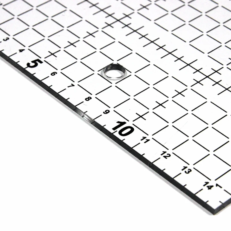 

30x15 Cm Patchwork Ruler Quilting Tools High Grade Acrylic Material Transparent Ruler Scale Templates for Quilting