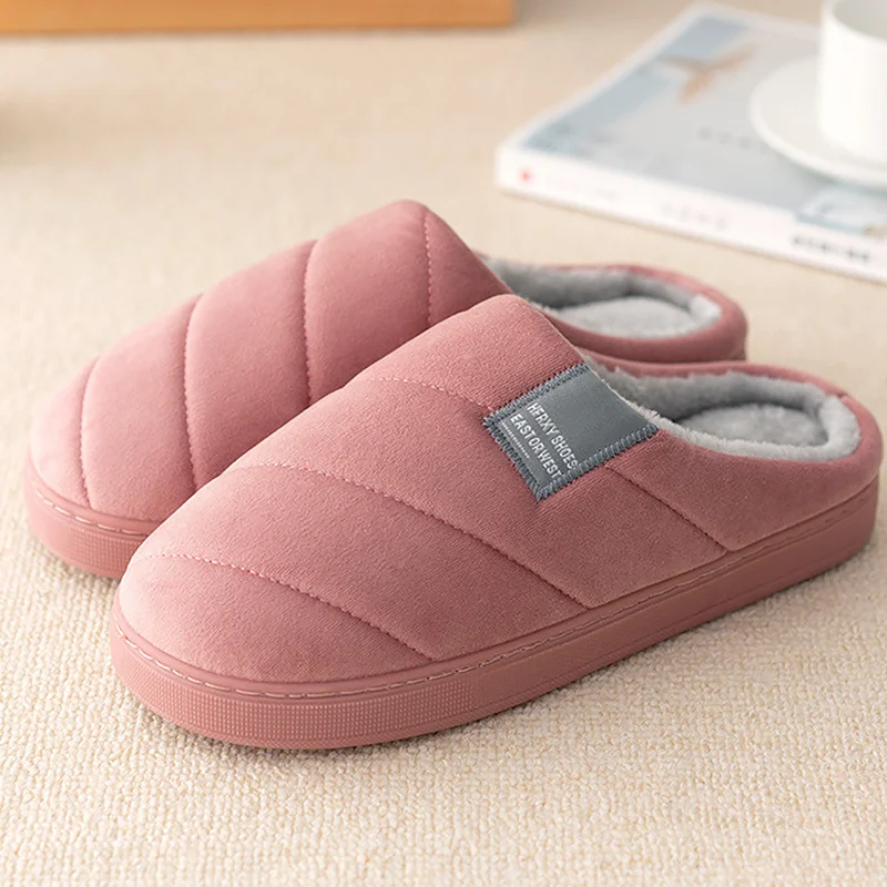 Женские домашние тапочки Большие размеры 43 47 Замшевые мягкие из термопластичной