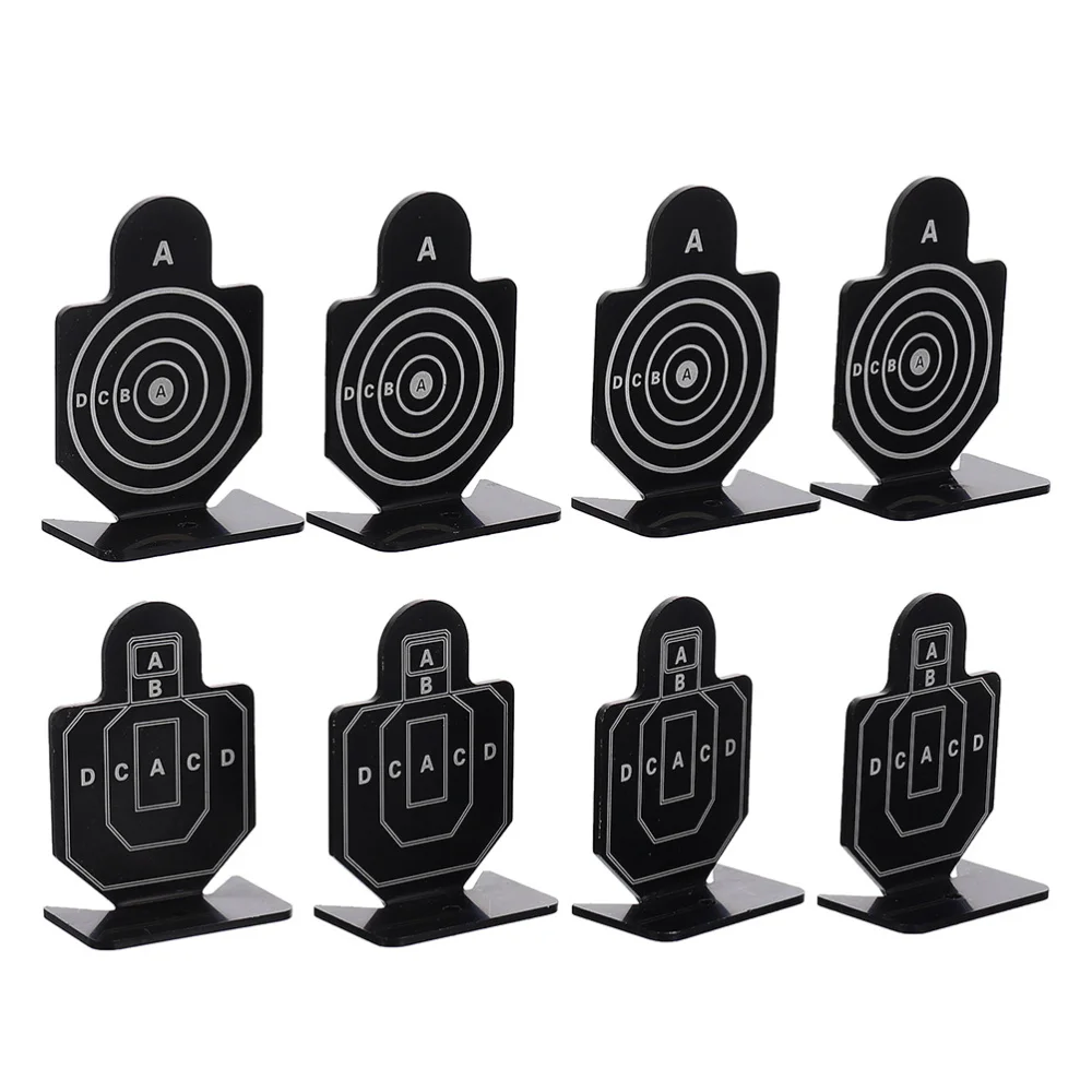 

2 Boxes of 8Pcs Shooting Game Targets Shooting Training Stand Range Train Target