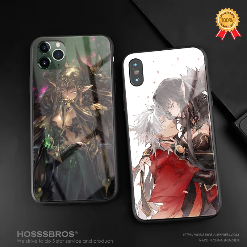 Semiramis Fate Apocrypha Silicone Tempered Glass Phone Case Cover Shell For iPhone SE 7 8 14 Plus XR XS 11 12 13 Mini Pro