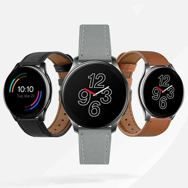 watchband replacement durable leather waterproof wristband for oneplus watch wearable devices smart accessories free global shipping