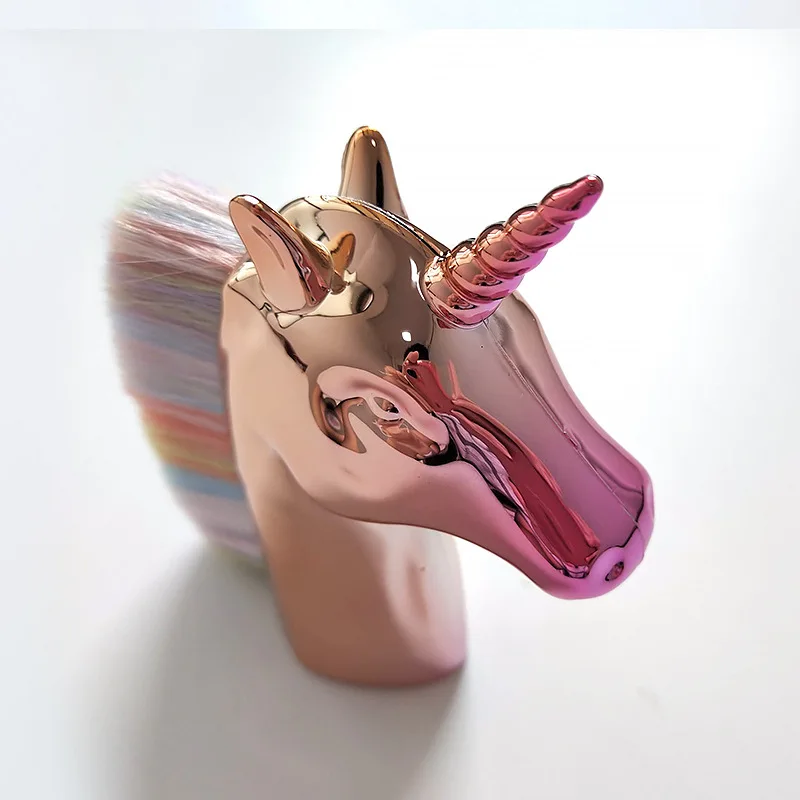 1 шт. радужные кисти для макияжа 6 цветов|Аппликатор теней век| |