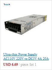 AC 220V к DC 12 V 1A 2A 3A 5A 8.5A 10A 15A 20A 30A 40A 50A импульсный источник питания адаптер питания, трансформатор светодиодной ленты