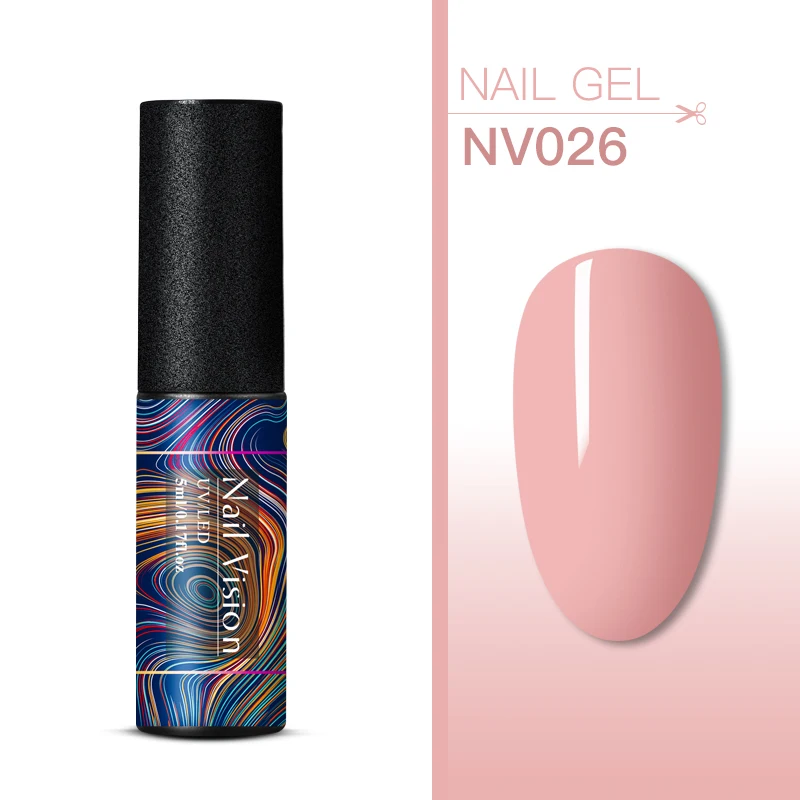 Nail Vision набор однотонных гелей для ногтей 176 цветов УФ-Гель-лак 5 мл полуперманентный лак для маникюра - Цвет: HHS06621