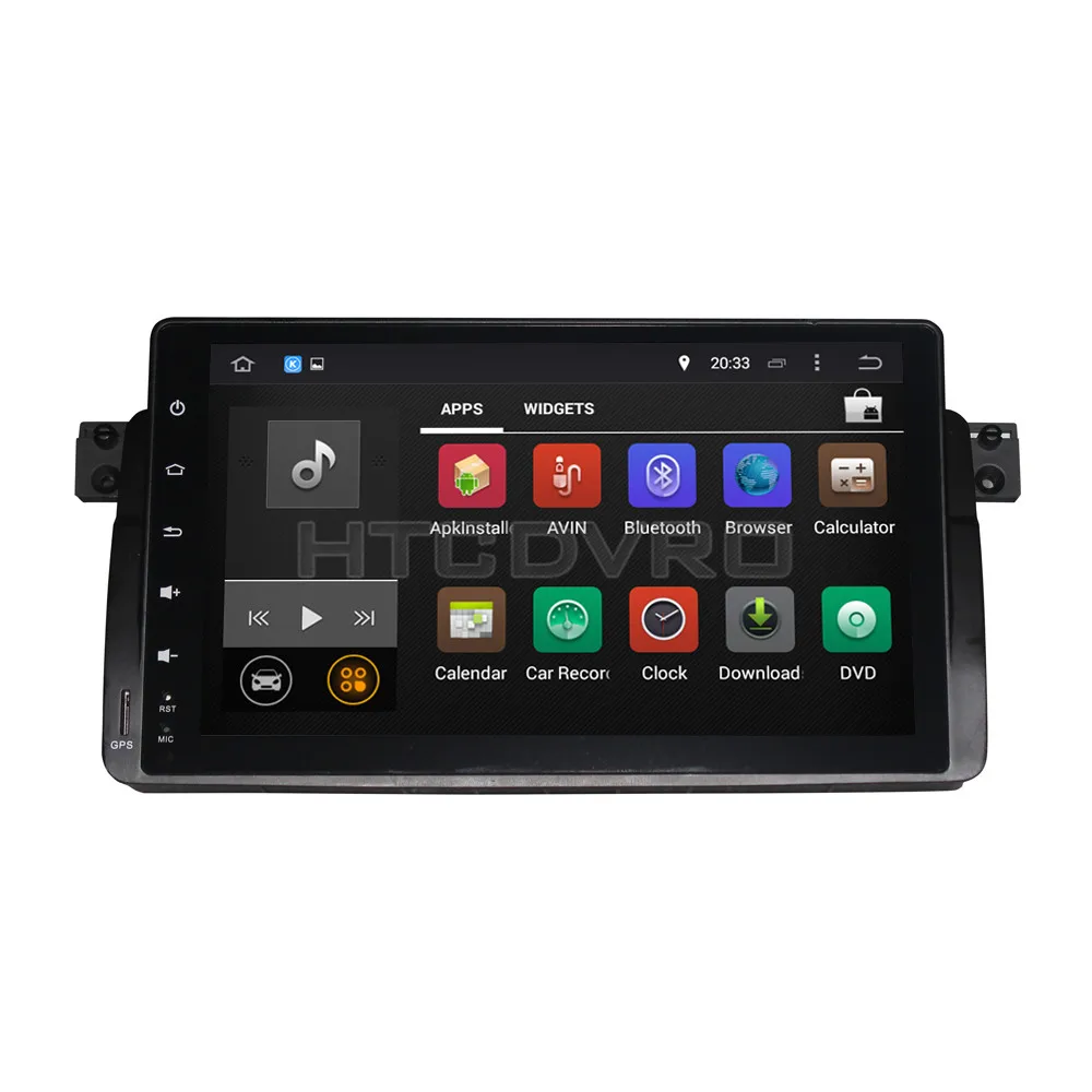 YMODVHT 9 дюймов 4G Восьмиядерный Android 0 7 1 автомобильный dvd плеер для BMW E46 1998 2005 M3 3 серии