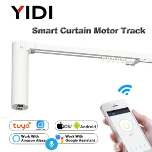 Умная автоматическая система управления шторками, Wi-Fi, моторизованное приложение, дистанционное Голосовое управление