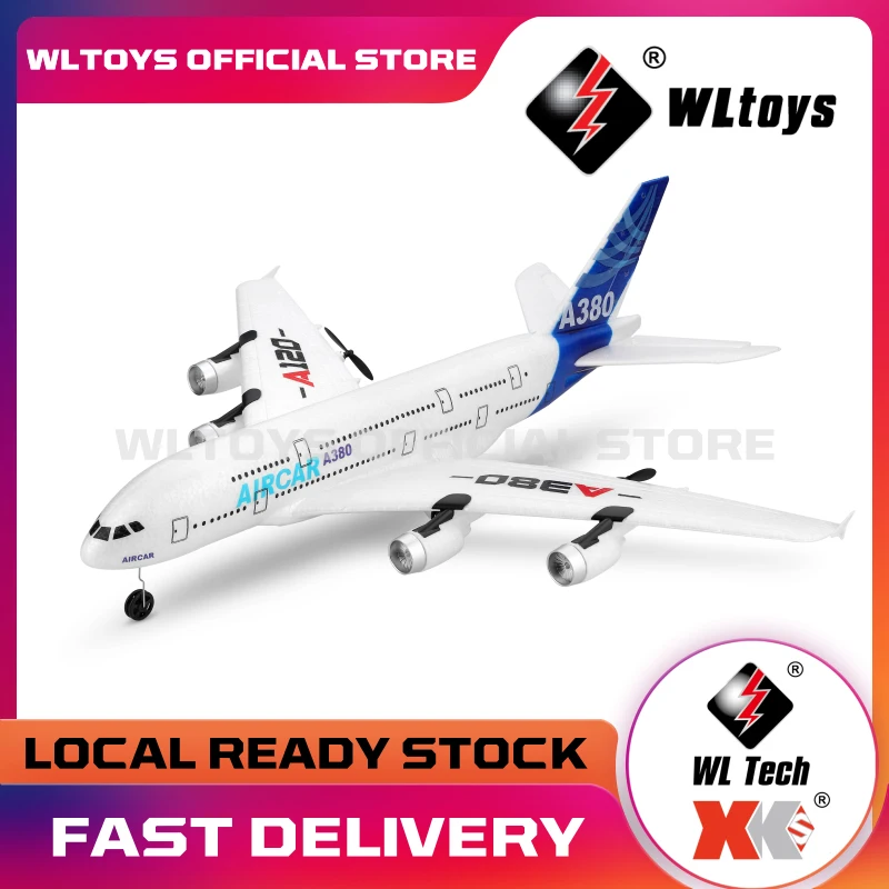 

WLtoys A120 RC Airplane 2.4G 3CH Dual Power Gliding Electric Rc Plane Toys For Kids Remote Control Aircraft Model Toy