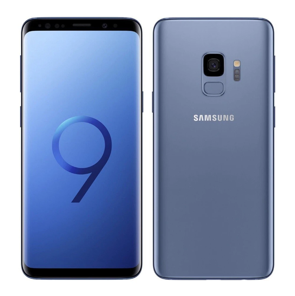 Samsung Galaxy S9 G960FD,, глобальная версия, Android телефон Exynos, четыре ядра, 5,8 дюймов, 12 МП и 8 Мп ram, 4 Гб rom, 64 ГБ NFC, две sim-карты