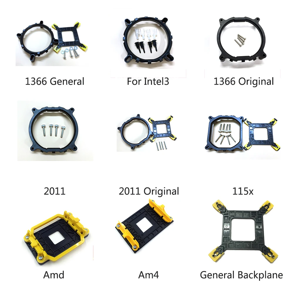 Кулер для настольного процессора держатель радиатора пластина Intel LGA 775 1150 1151 1155