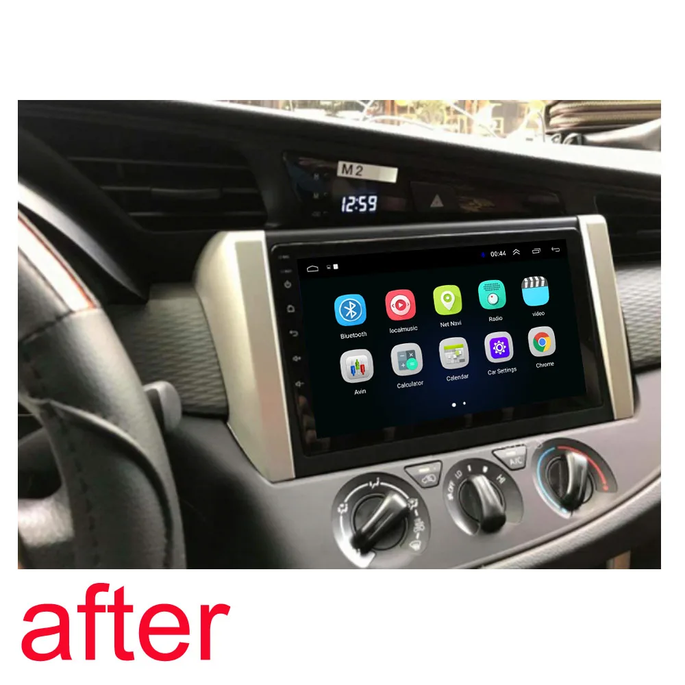 9 дюймов 4G LTE Android 10 1 подходит для TOYOTA INNOVA 2015 2016 2017 мультимедийный стерео