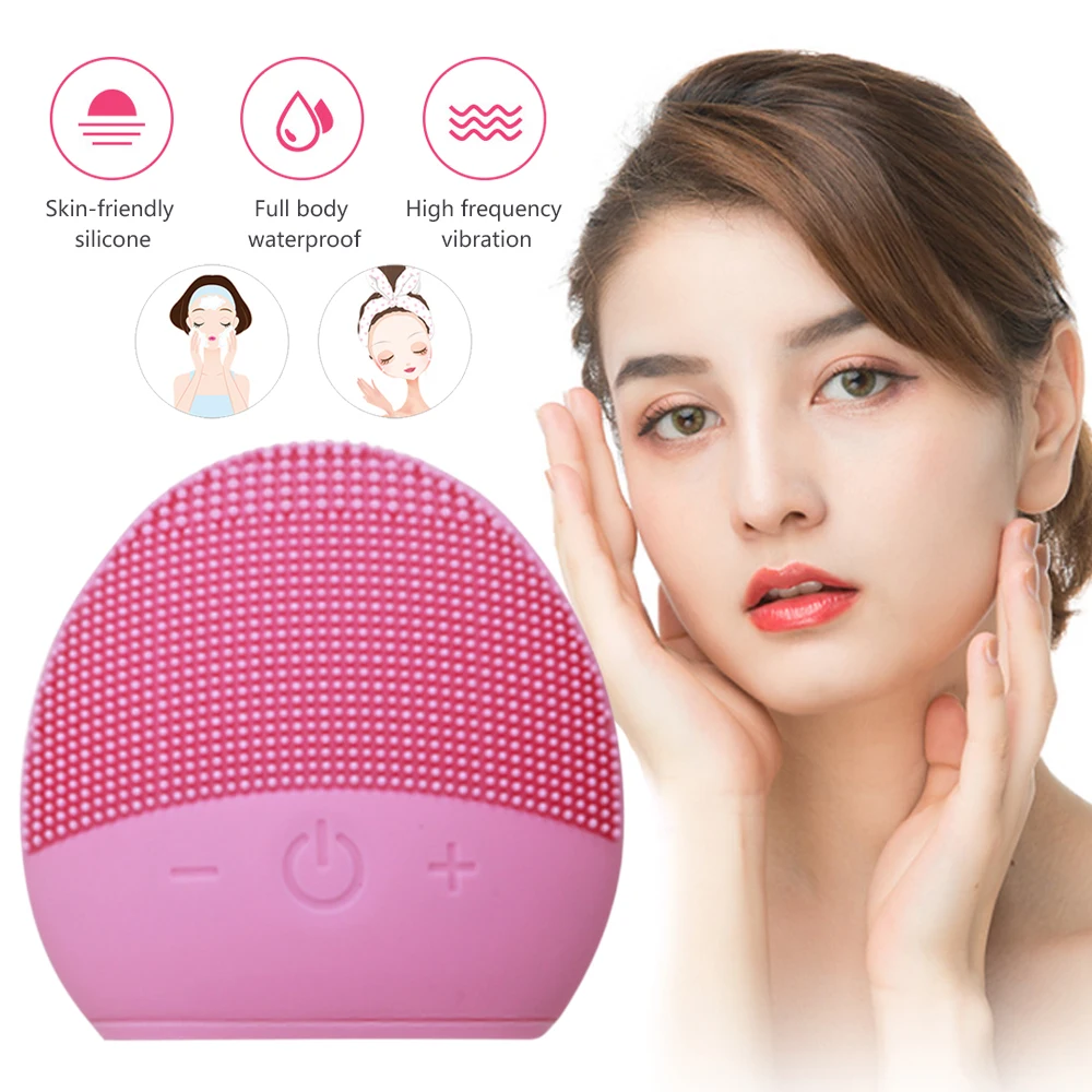 Новая кисть для очистки дица высокочастотная электрическая щетка лица