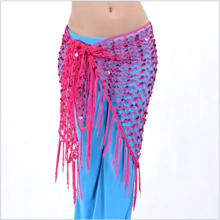 Костюм для танца живота пикантный сетчатый шарф вечеринки аксессуар с блестками