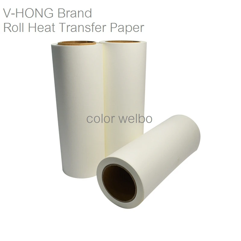 width 42cm roll Factory Price Roll Size print transfer paper Heat Transfer Textile Printing Dye sublimation transfer paper