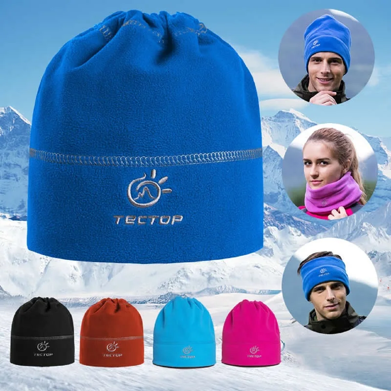 Теплая зимняя уличная ветрозащитная Флисовая шапка Tectop|hiking cap|hat hathat outdoor |