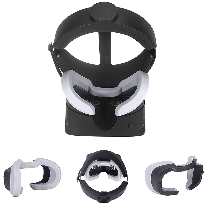 

VR Face Pad for Rift S Silicone Eye Cover,Rift S VR Cover Sweat proof Waterproof for Rift S Accessory