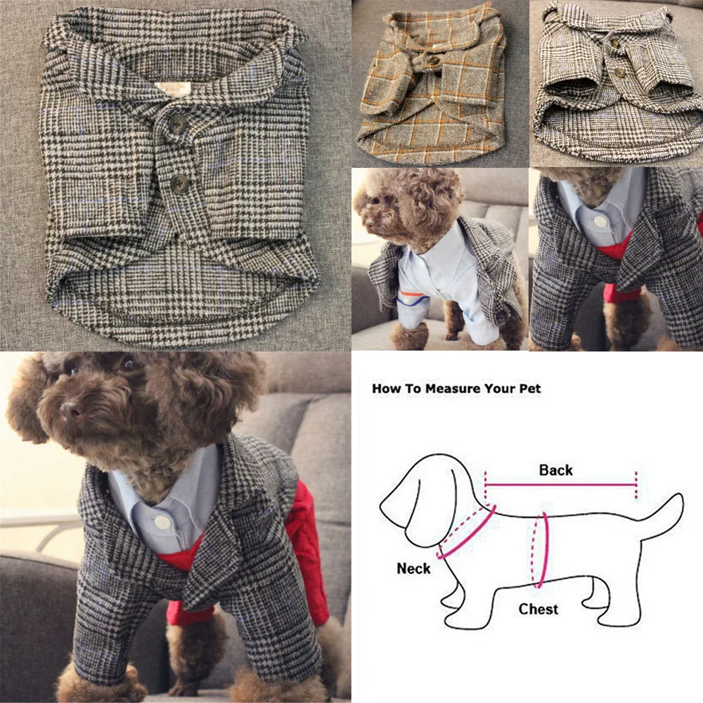 

Пальто для собак, куртка, свадебный костюм, одежда для кошек и Йорков, одежда для пуделя, померанского шнауцера, мопса, французского бульдога...