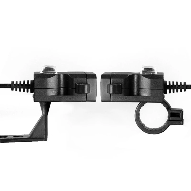 

Dual USB Port 12V Waterproof Motorbike Motorcycle Handlebar Charger 5V 1A/2.1A Adapter Power Supply Socket for Phone Mobile