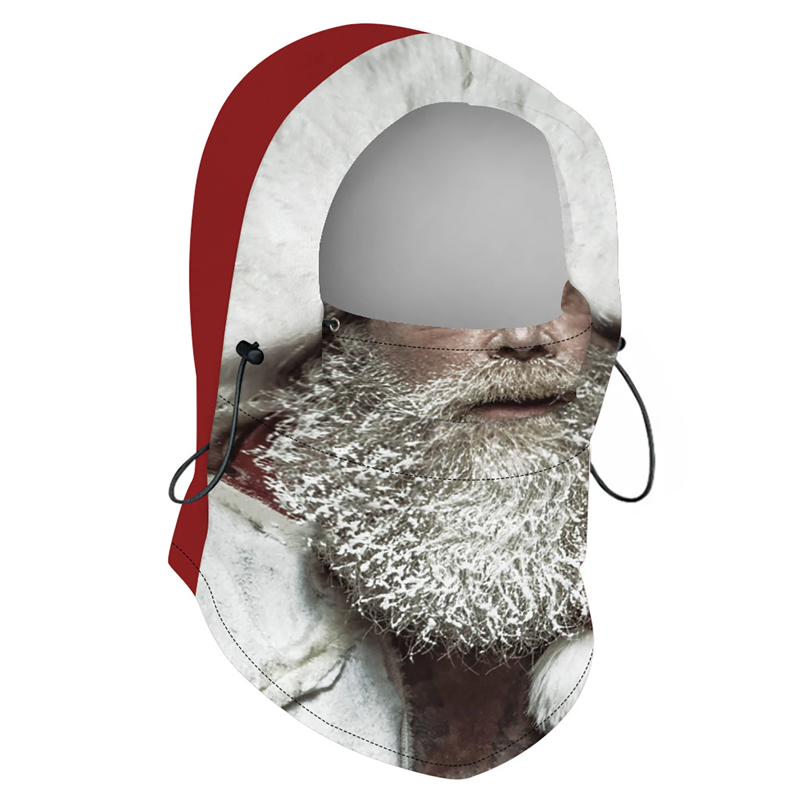 

Christmas Hats Unisex Digital Printing Winter Windproof Skiing Warm Hooded Neck Face Ear Cover Warm Scarf Hooded for Man Woman