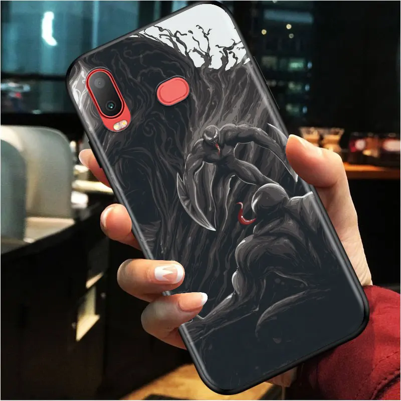 

Marvel Terrorist venom for Samsung A3 A5 A6 A7 A8 A9 A6S A750 A8S 2016 2017 2018 Star Plus TPU Black Phone Case
