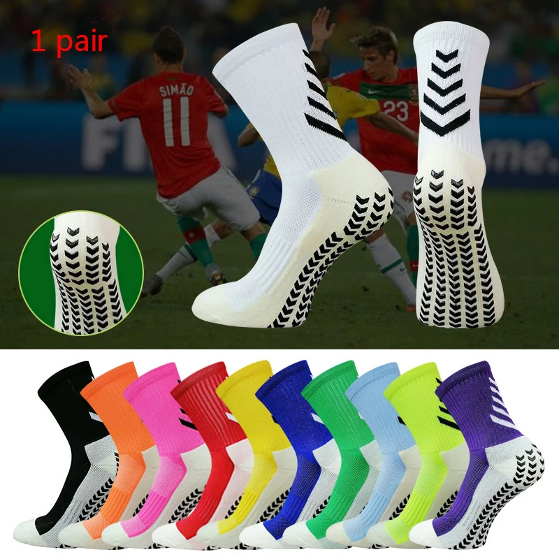 

Men's Football Socks Basketball Socks Running Socks Non-slip Sports Socks Thick Towel Bottom Outdoor Running Socks